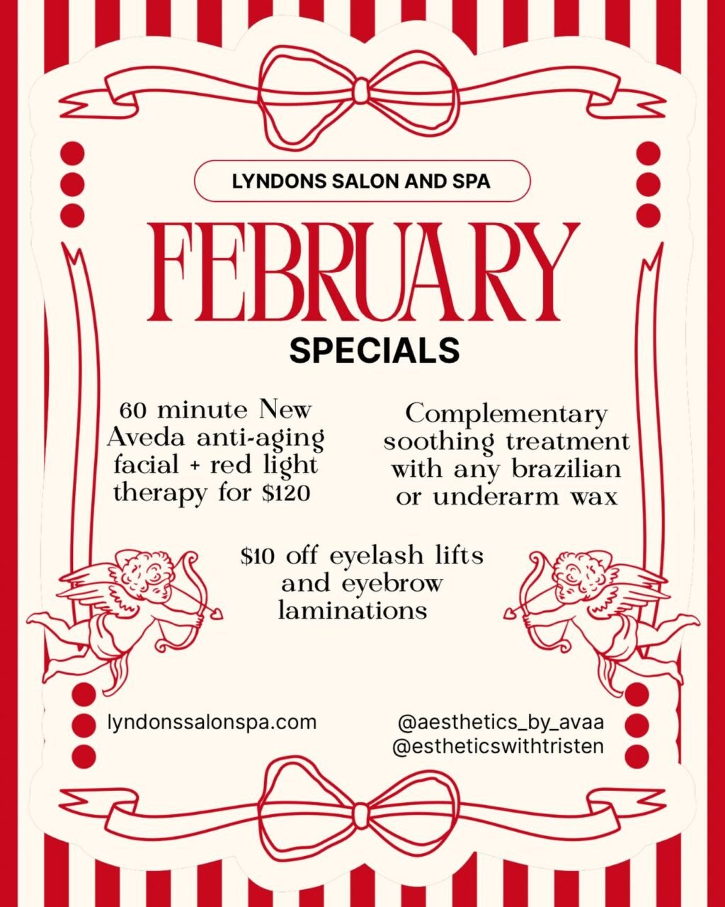 Instagram post from lyndonssalonspa. This post is in position 1.